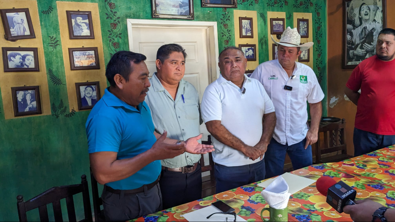 Candidato a la Alcaldía de José María Morelos, Quintana Roo, declina a favor del candidato del Partido Verde  