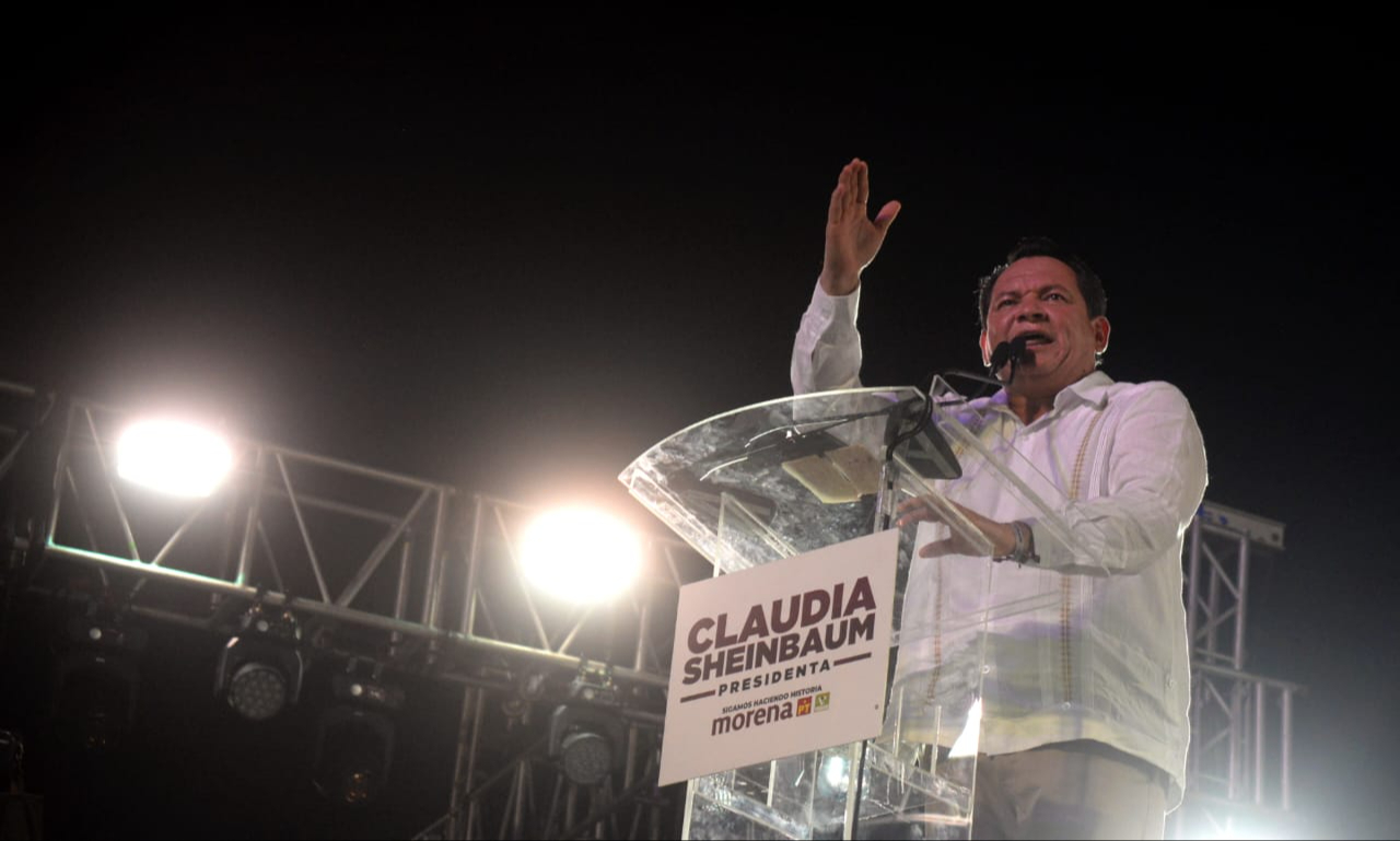 El candidato aseguró que se mantendrá la seguridad en Yucatán