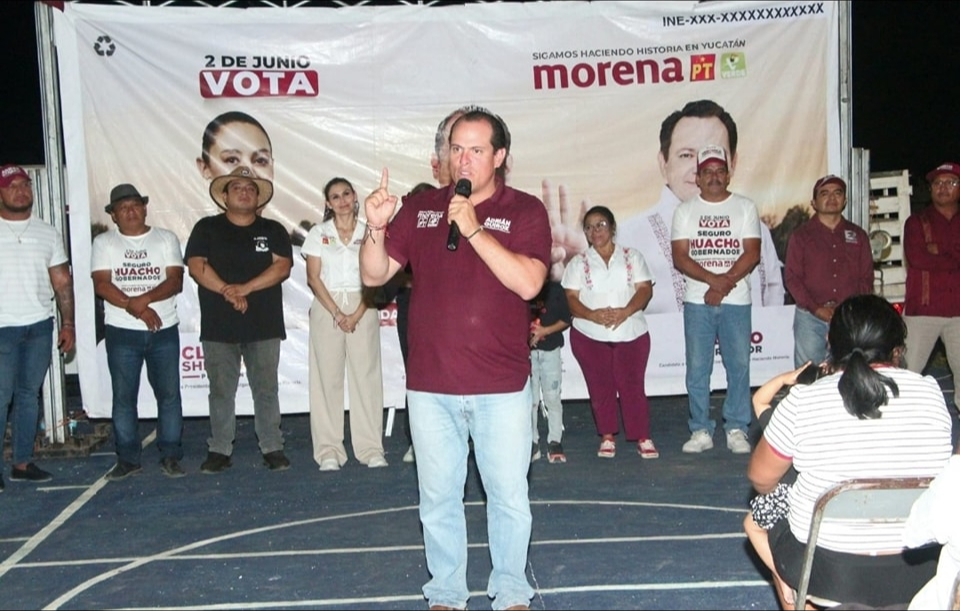 El candidato de Morena ha interpuesto la denuncia ante la FGE de Tizimín