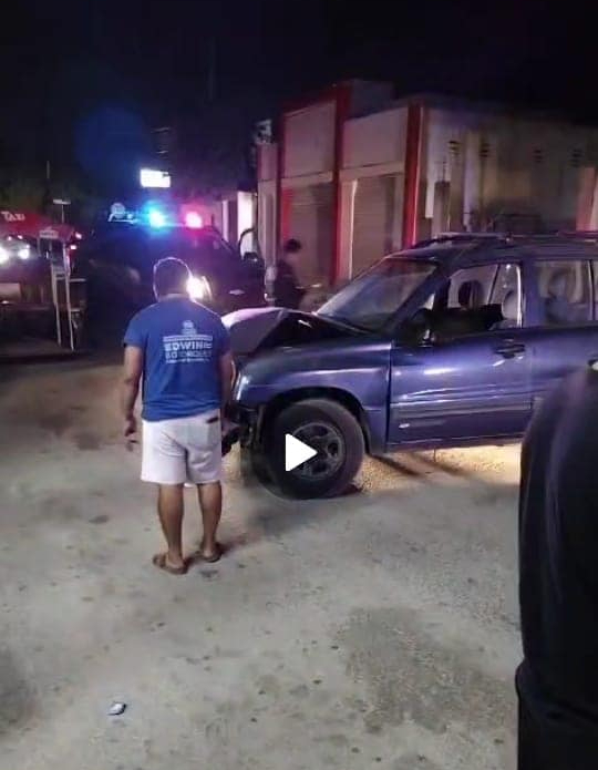 El sujeto vestía una playera del PAN al momento del accidente