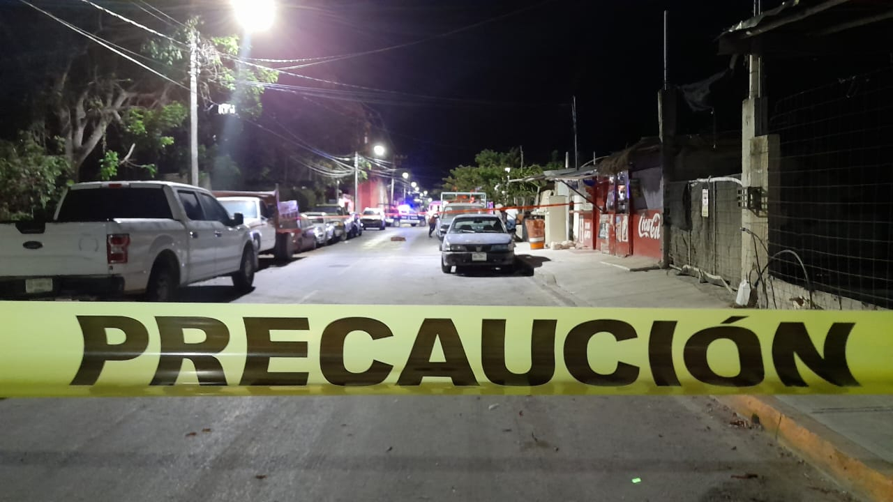 La ejecución ocurrió muy cerca del Ayuntamiento de Puerto Morelos