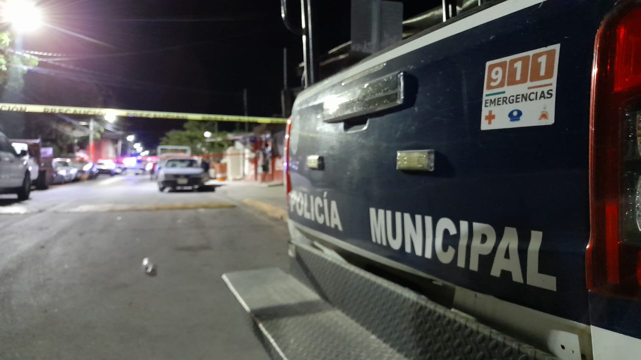 La policía municipal tomó control del área en Puerto Morelos
