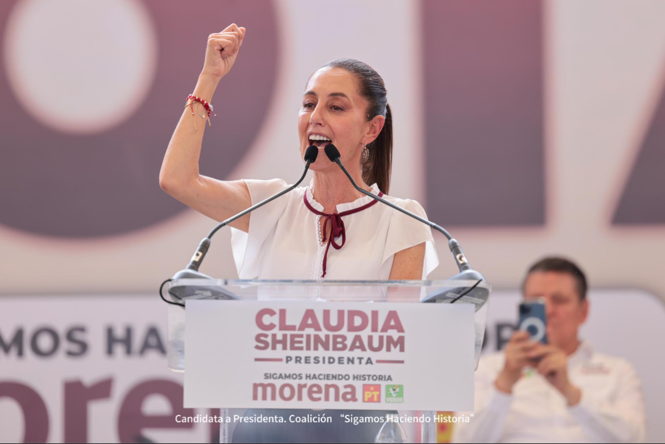 Claudia Sheinbaum cierra campaña en el Zócalo: Sigue su mensaje en vivo