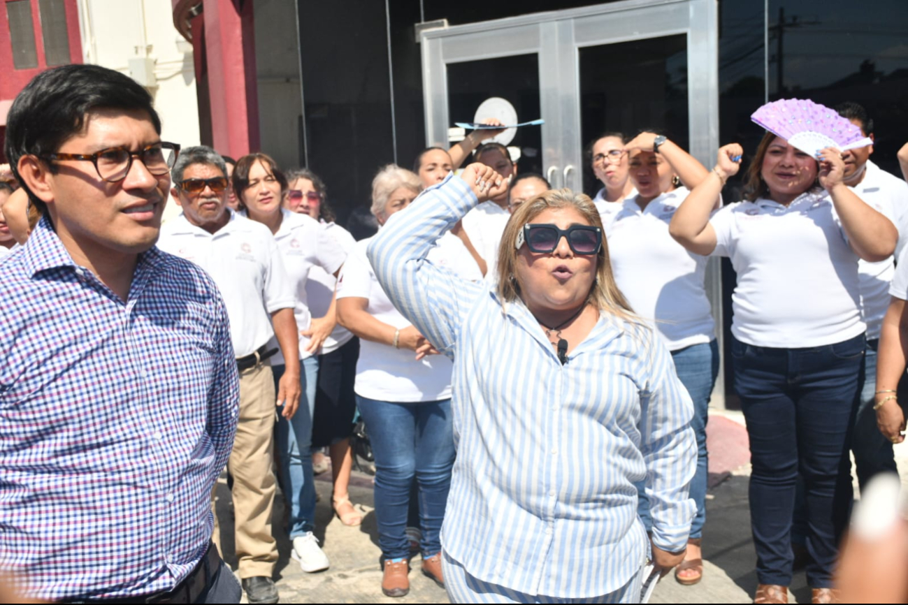 Trabajadores Cobacam se van a manifestación