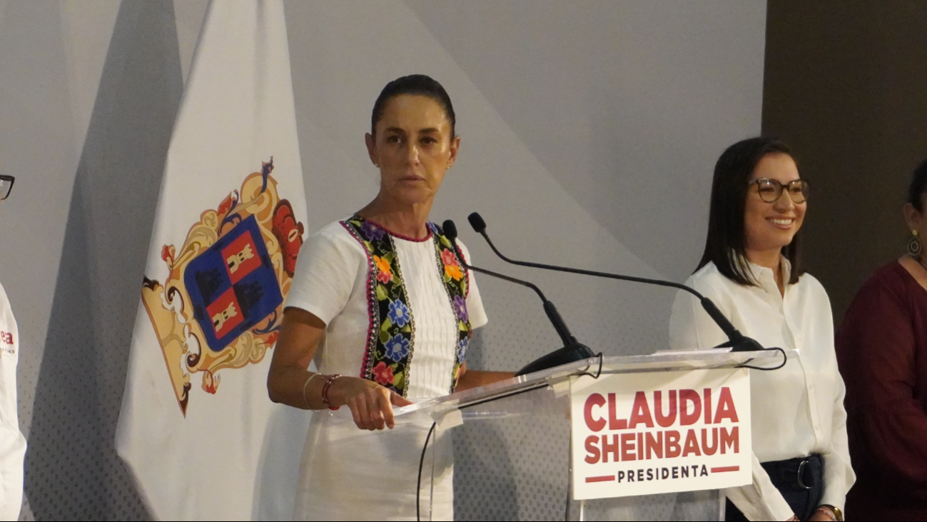 Claudia Sheinbaum agradeció el apoyo a su campaña