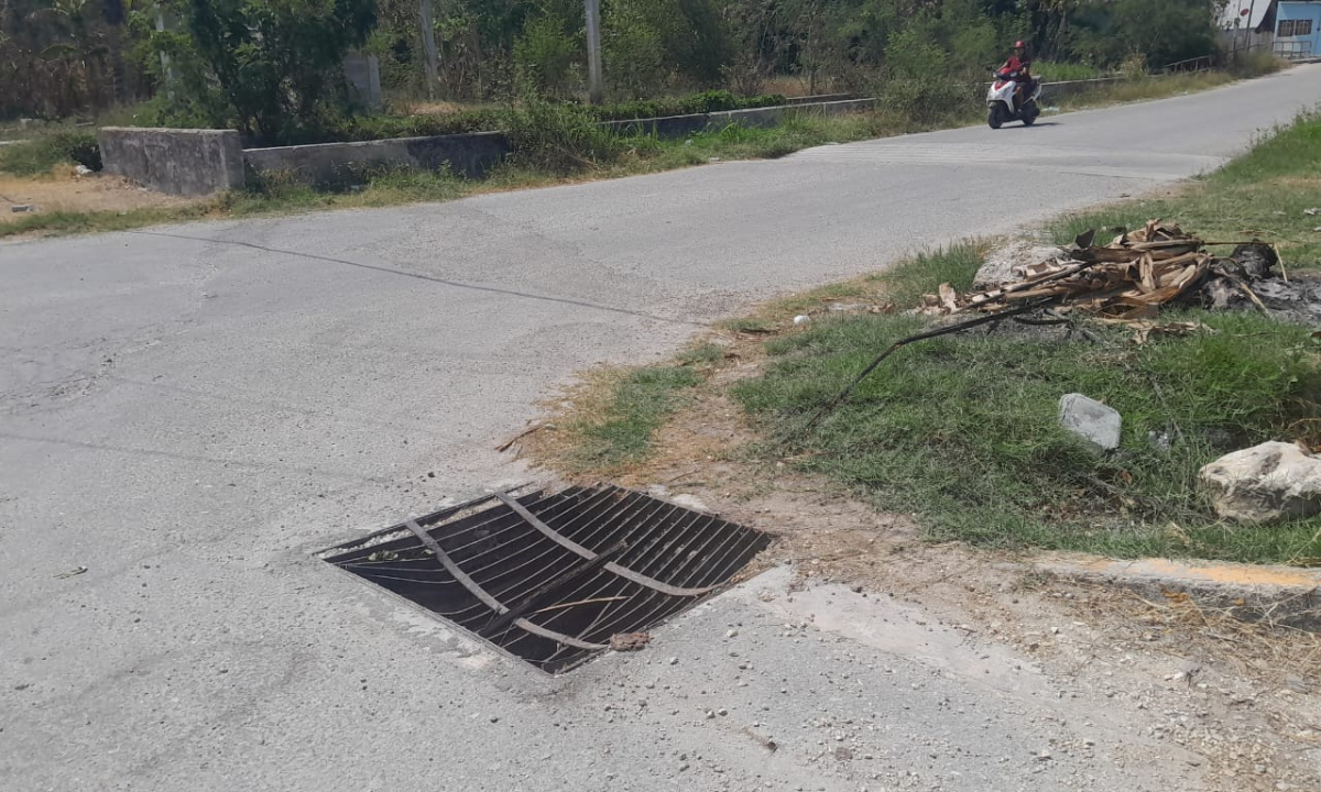 Vecinos de Escárcega se enfrentan contra ladrones de   ‘alcantarillas’    