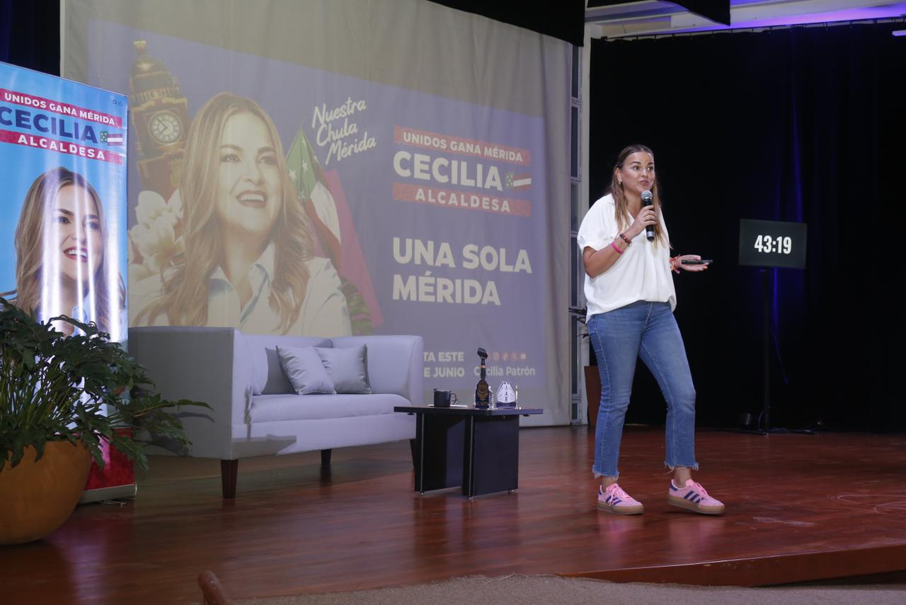 La candidata anunció sus propuestas enfocadas en las juventudes