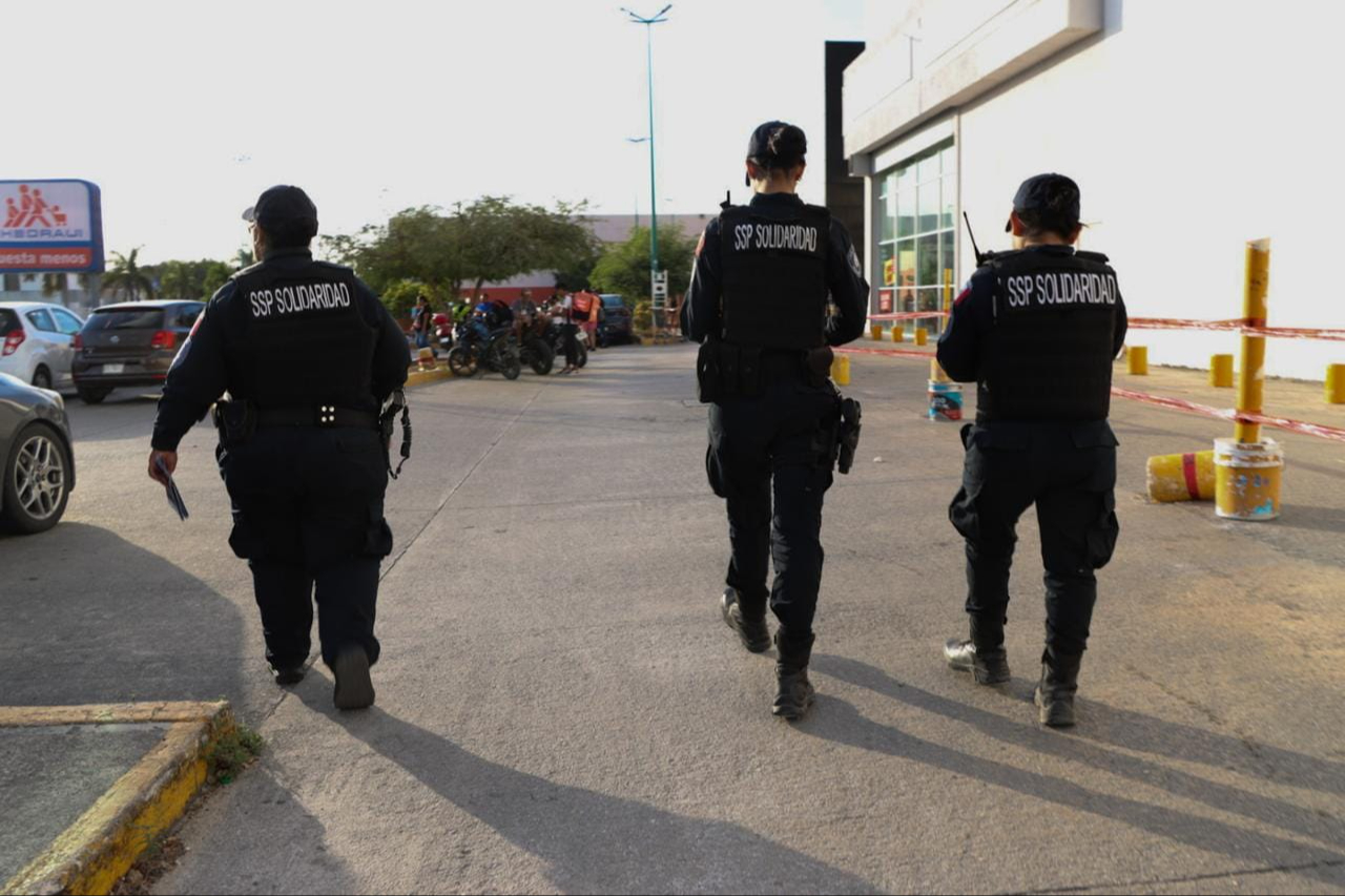 Policías pusieron a la pareja ante la FGE Quintana Roo