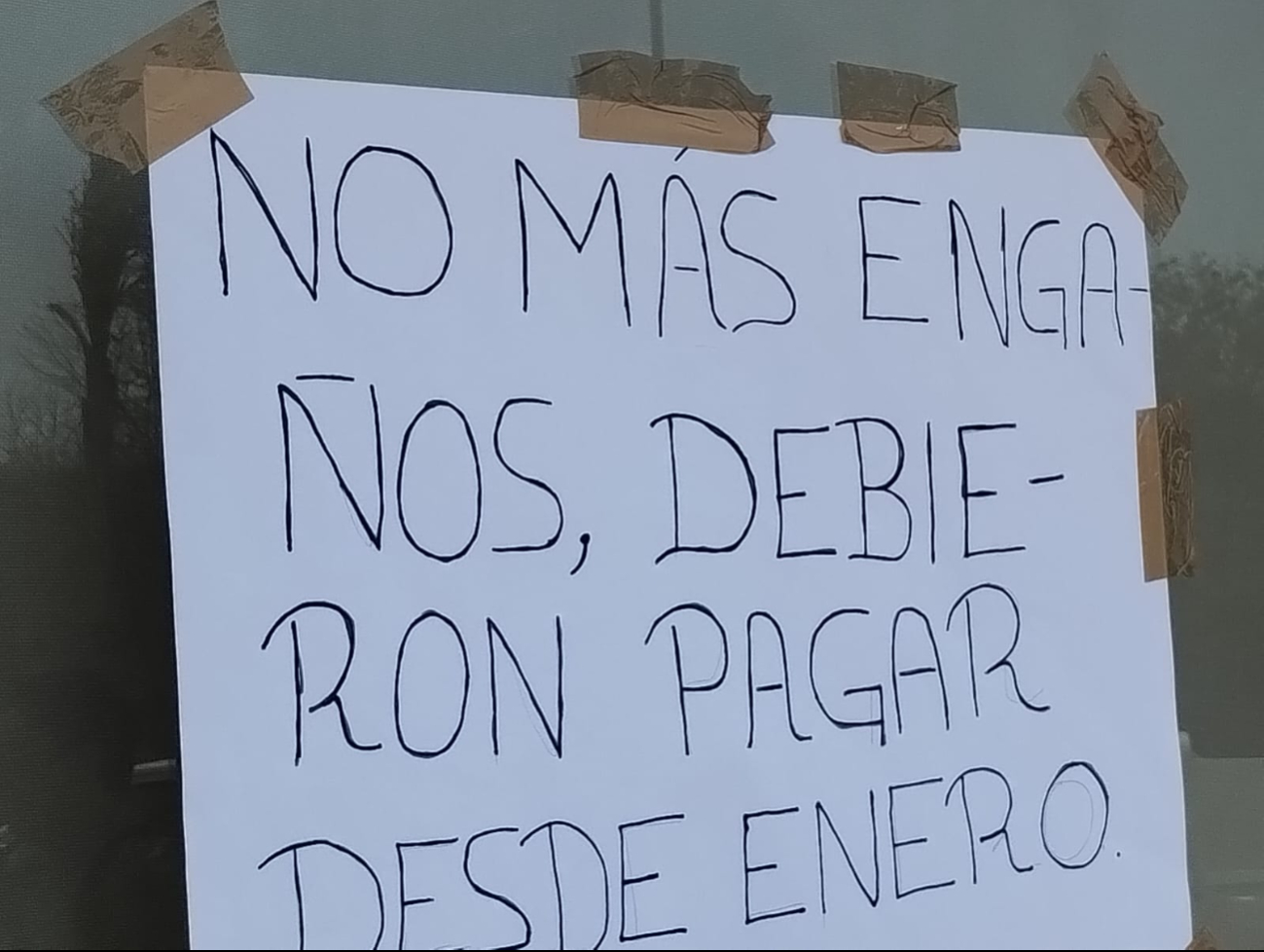 Desde enero debieron pagarles