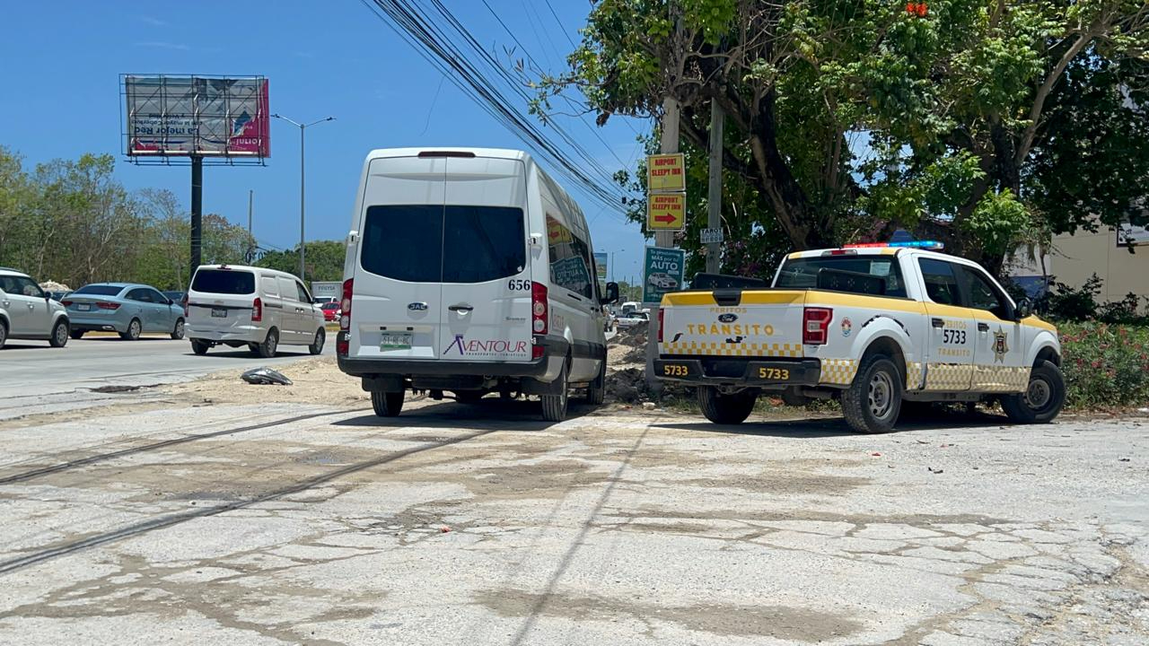 Una persona fue trasladada a un hospital de Cancún