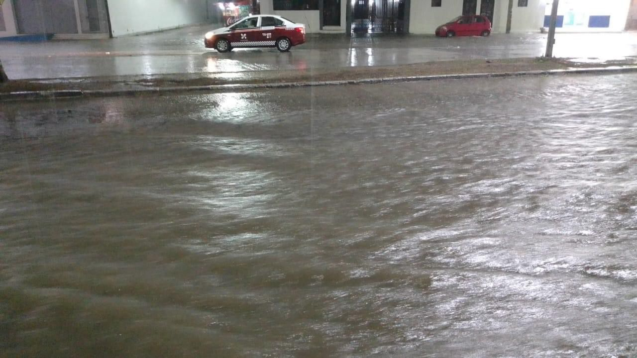 Afectaciones por las lluvias en Campeche
