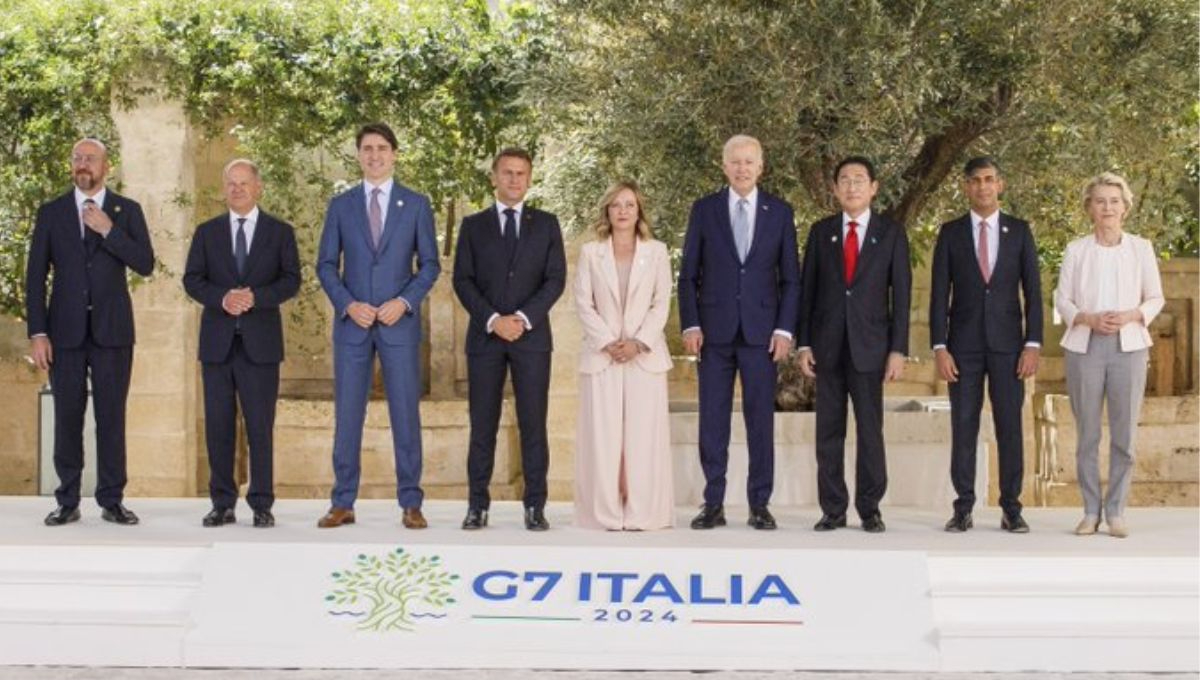 Líderes del G7 se unen para apoyar a Ucrania y abordar tensiones globales