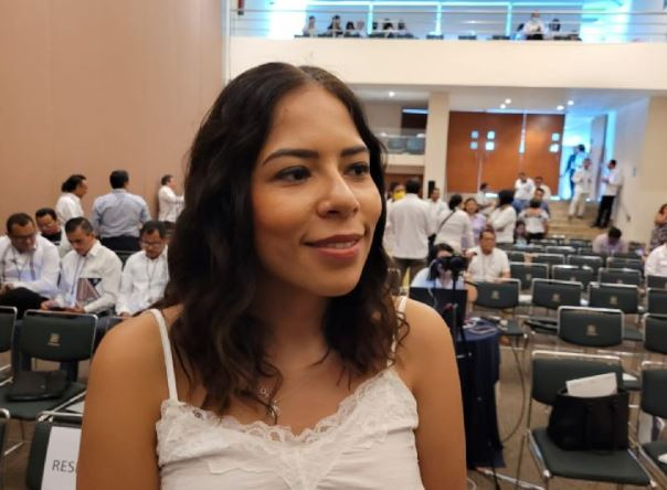 Itzayana Ayala Espíndola, representante de la delegación en Campeche de la Prodecon