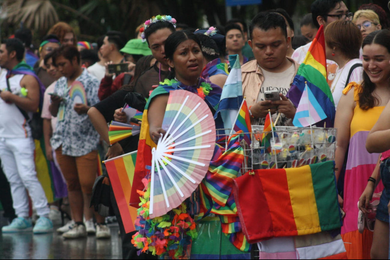 Marcha del orgullo LGBT en Mérida / Nadia