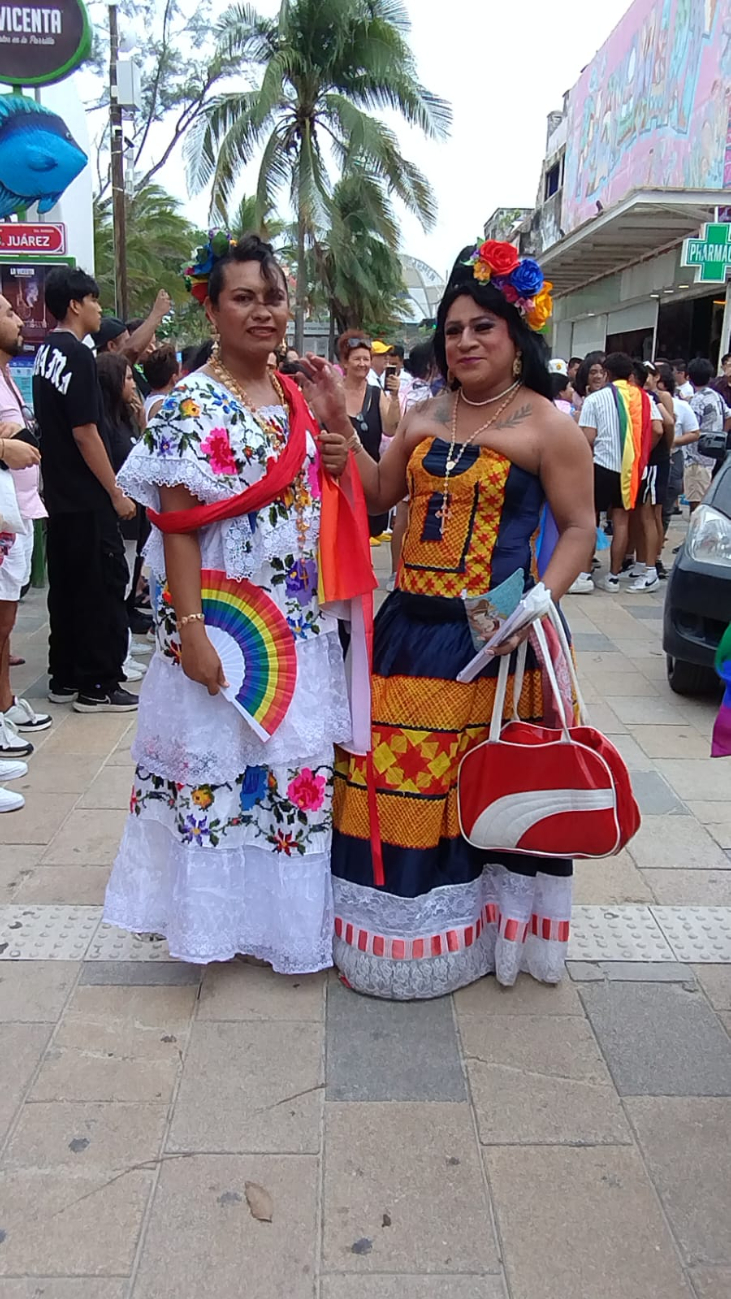 Marcha LGBTQ+ en Playa del Carmen / Yolanda Aldana