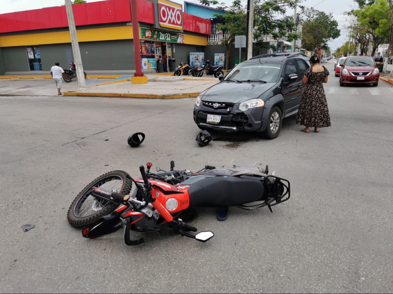 Así fue el accidente en Ciudad del Carmen