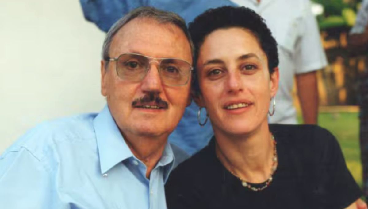 Claudia Sheinbaum junto a su padre