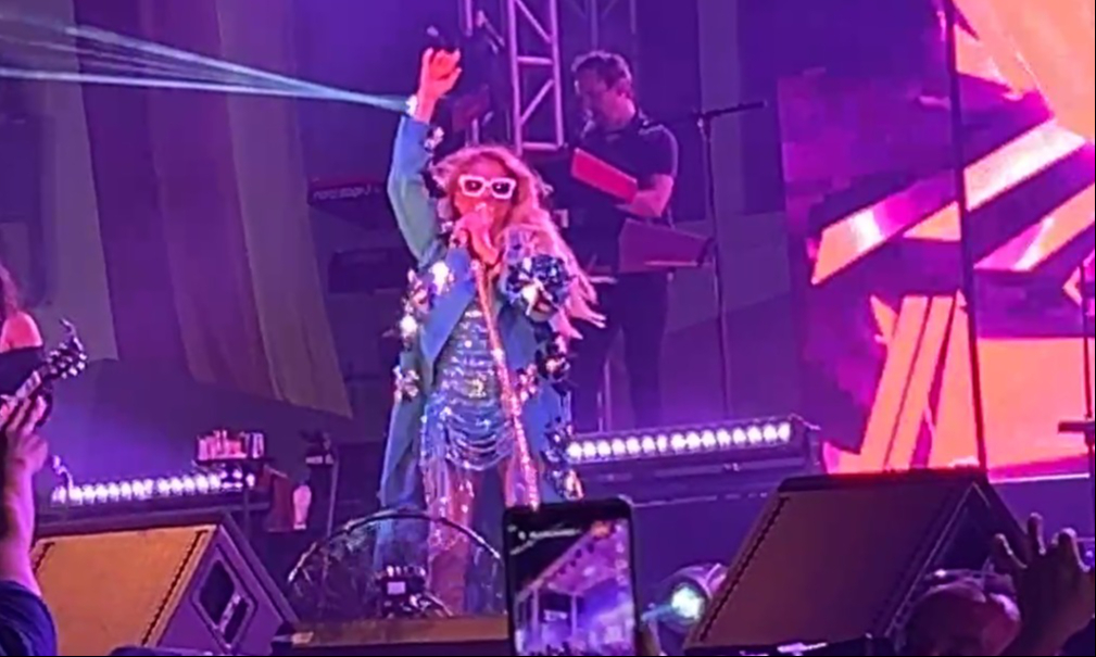 Paulina Rubio en Playa del Carmen