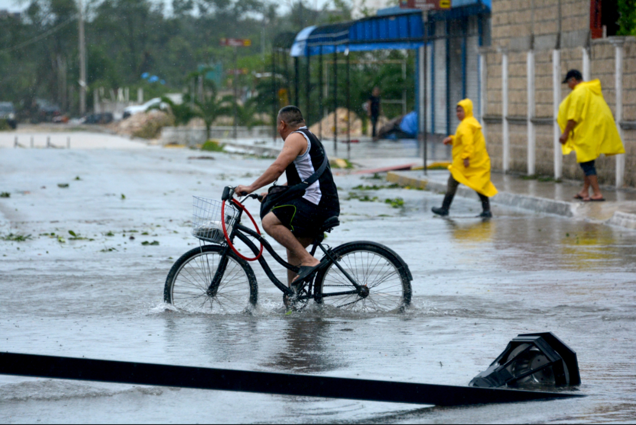 Continuarán las lluvias en Quintana Roo este lunes