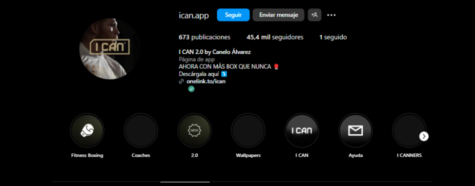 'I Can', nueva app móvil respaldada por Saúl 'Canelo' Álvarez / Instagram