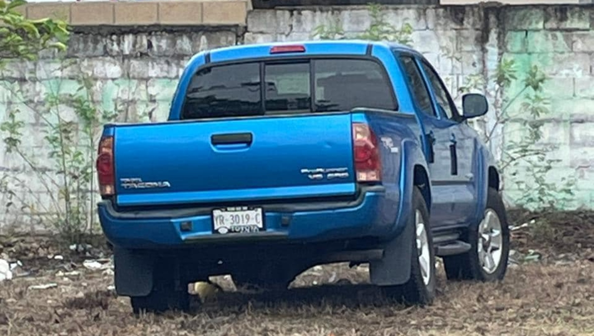 Hallan camioneta  que atropelló a un hombre al Oriente de Mérida