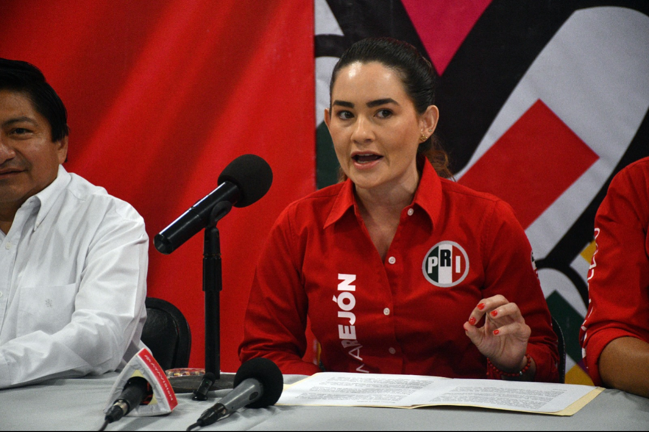 Ariana Rejón Lara, dirigente estatal del PRI