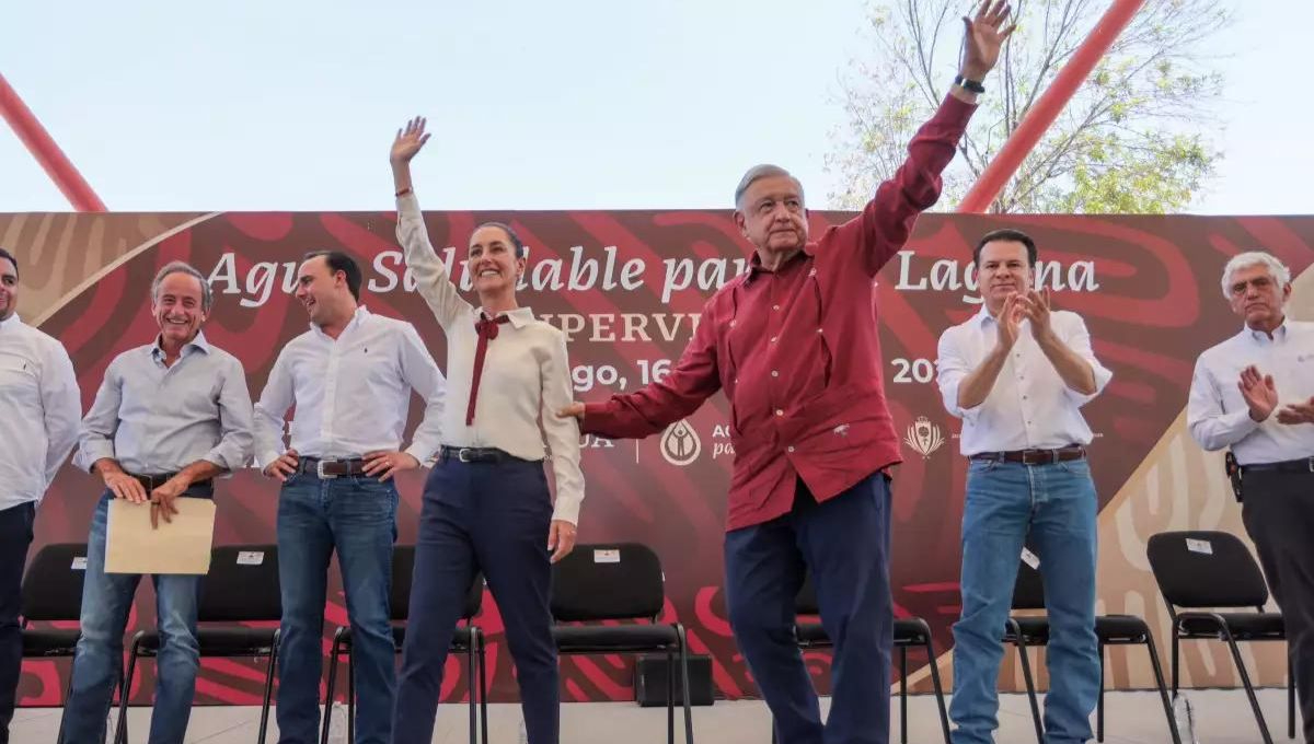 El presidente de México, Andrés Manuel López Obrador, negó que esté 'palomeando' al gabinete de Claudia Sheinbaum