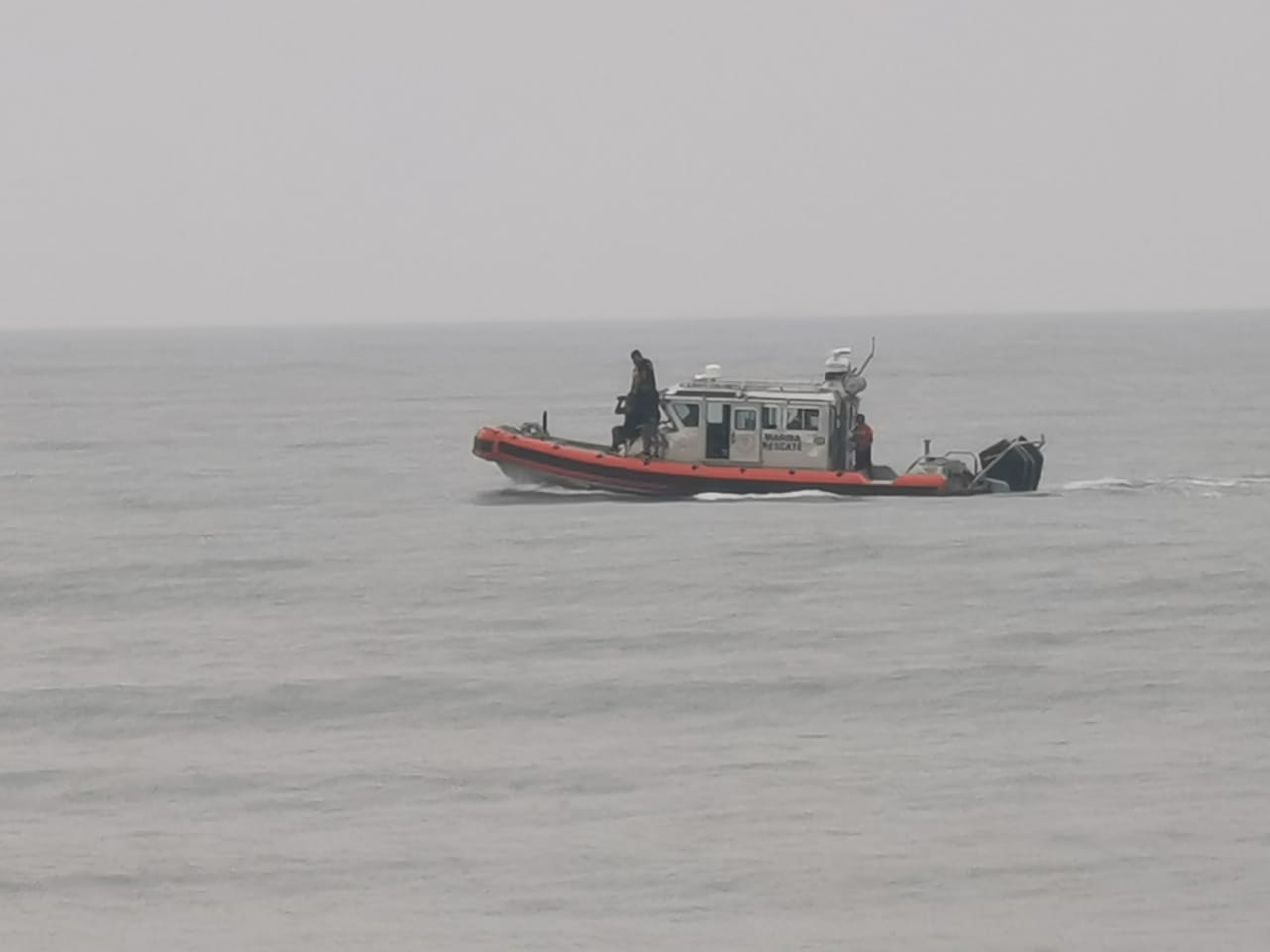 La Marina Armada de México, Guardia Nacional y Policía Estatal Preventiva respondieron a un reporte de emergencia