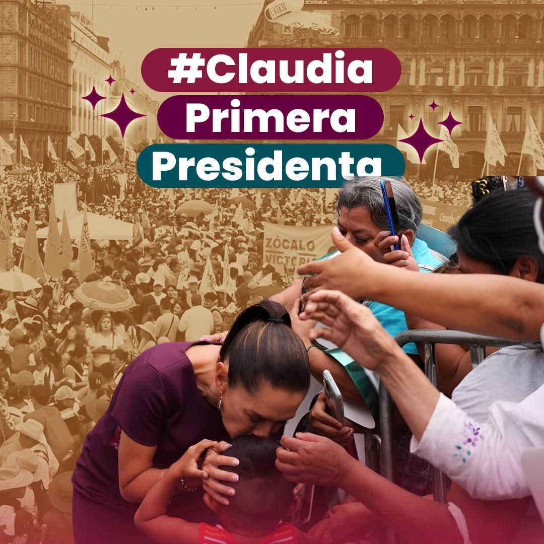Claudia Sheinbaum será la primera presidenta en la historia de México