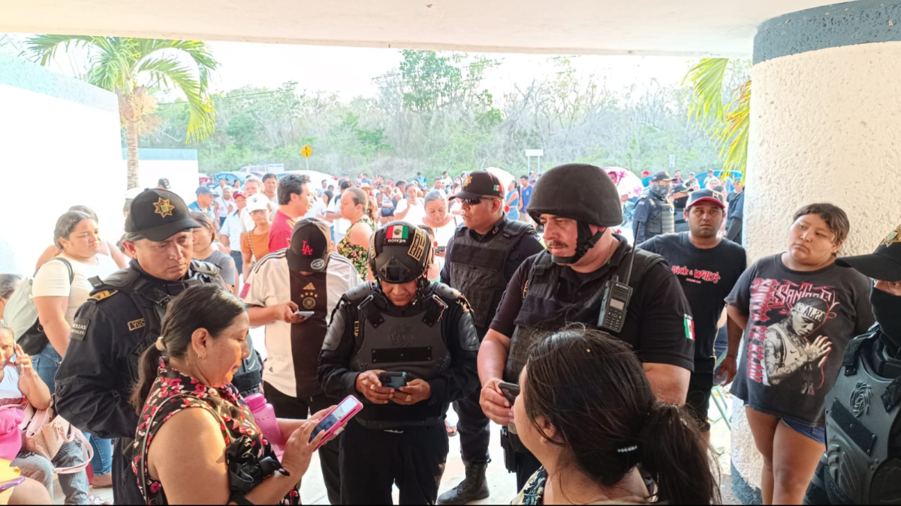 Calotmul: Detienen a nueve personas, entre ellos dos  policías, por enfrentamiento