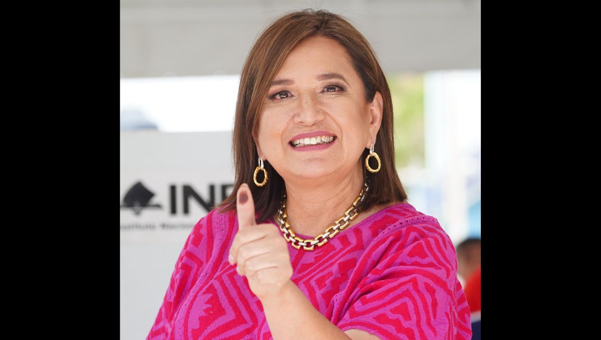 Xóchitl Gálvez, candidata presidencial de la coalición Fuerza y Corazón por México