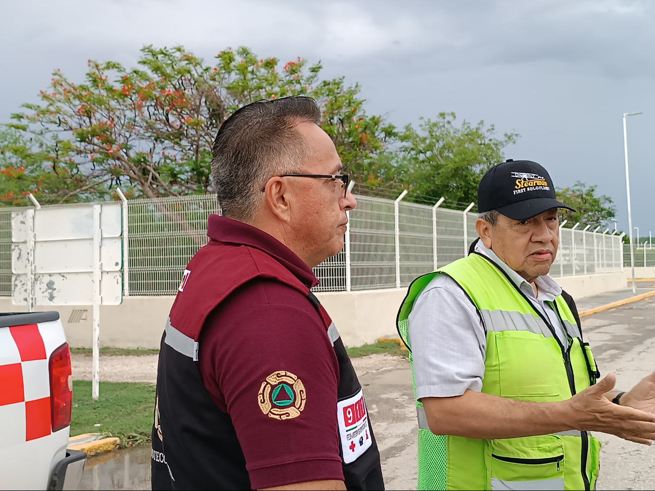 Cárcamos del Aeropuerto Internacional de Campeche al 100 por ciento de su capacidad
