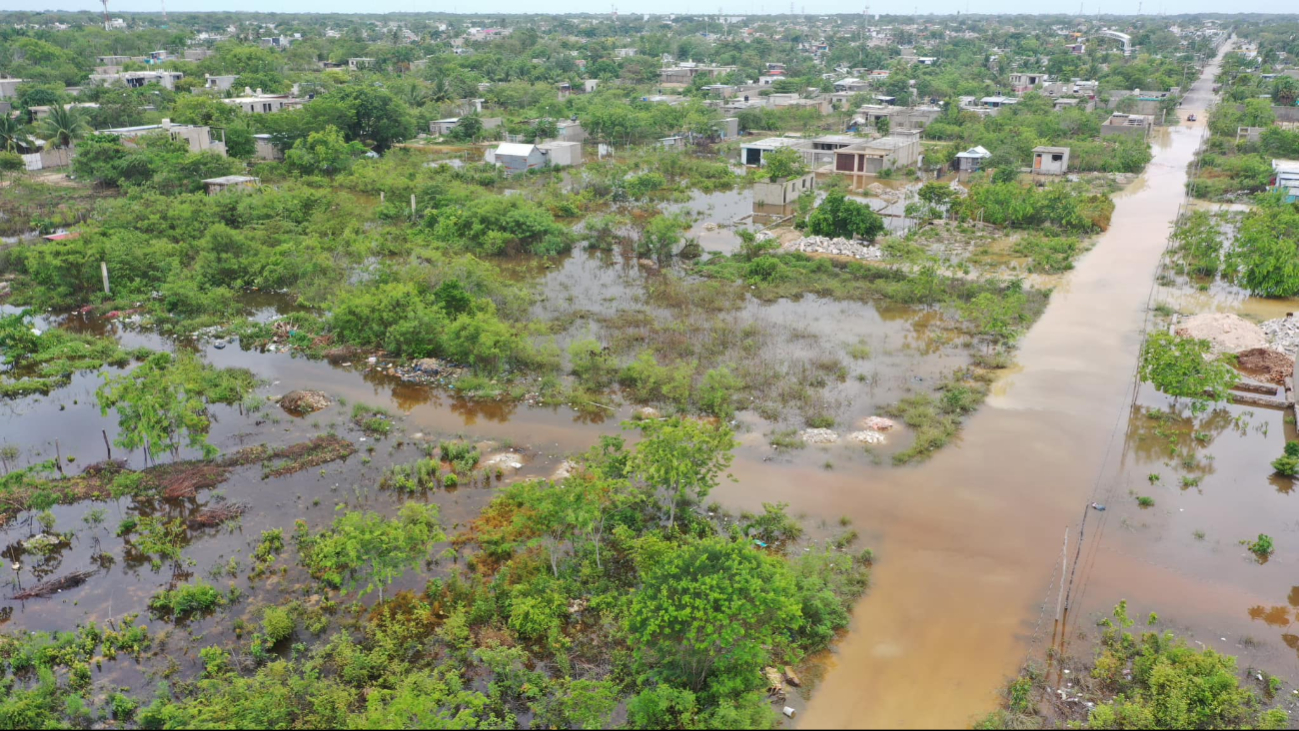 Más de 800 familias de Chetumal lo perdieron todo en las inundaciones 