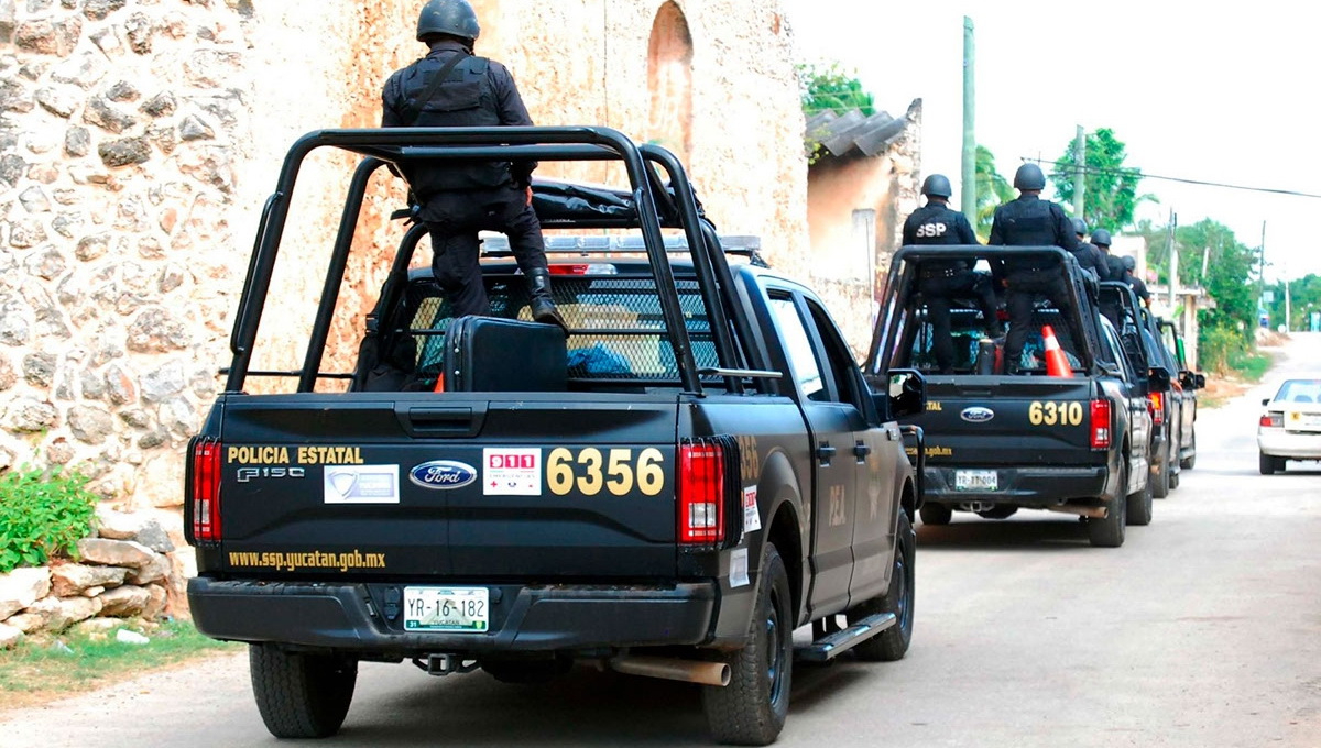 El hombre fue detenido por la SSP Yucatán