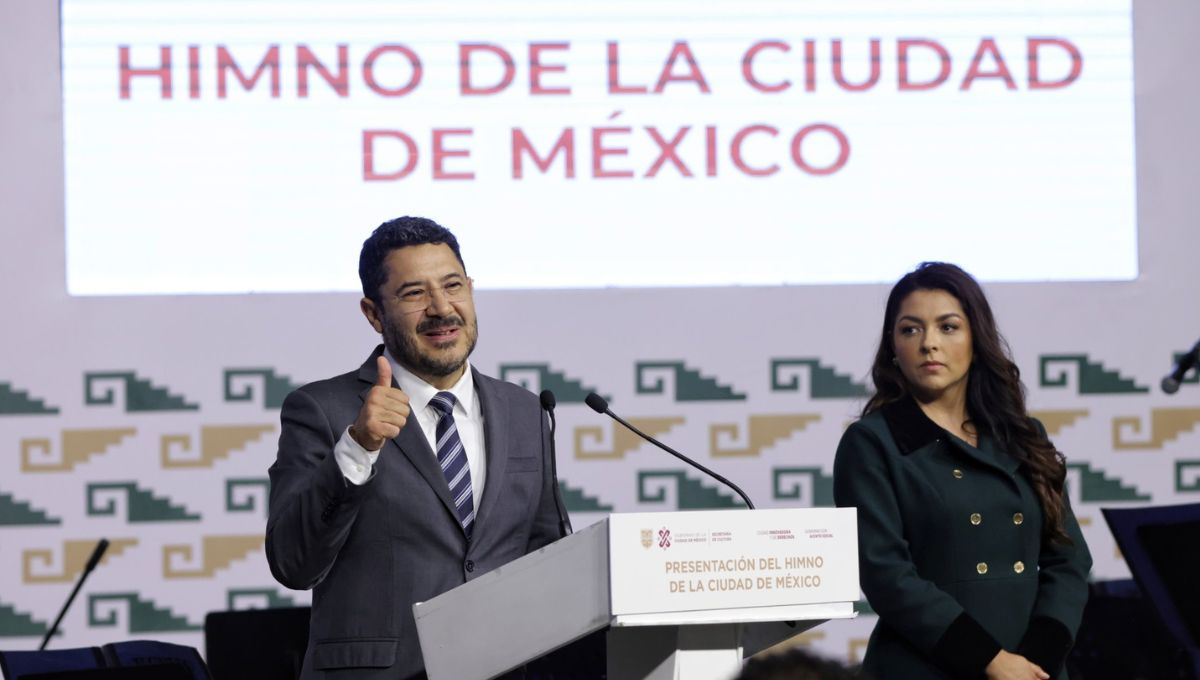 Martí Batres favoreció la creación del Himno de la Ciudad de México