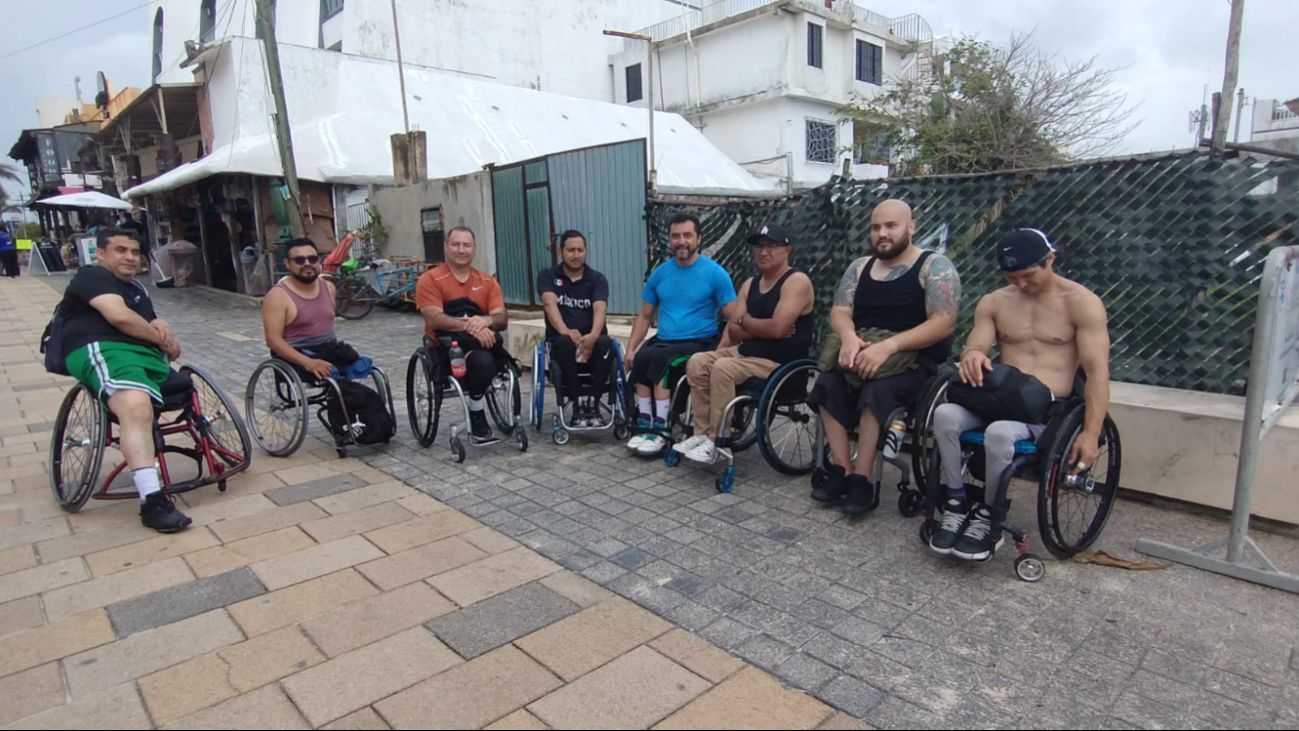 Equipo de baloncesto en silla de ruedas del “IMSS Valle de México” enfrentará a Colombia