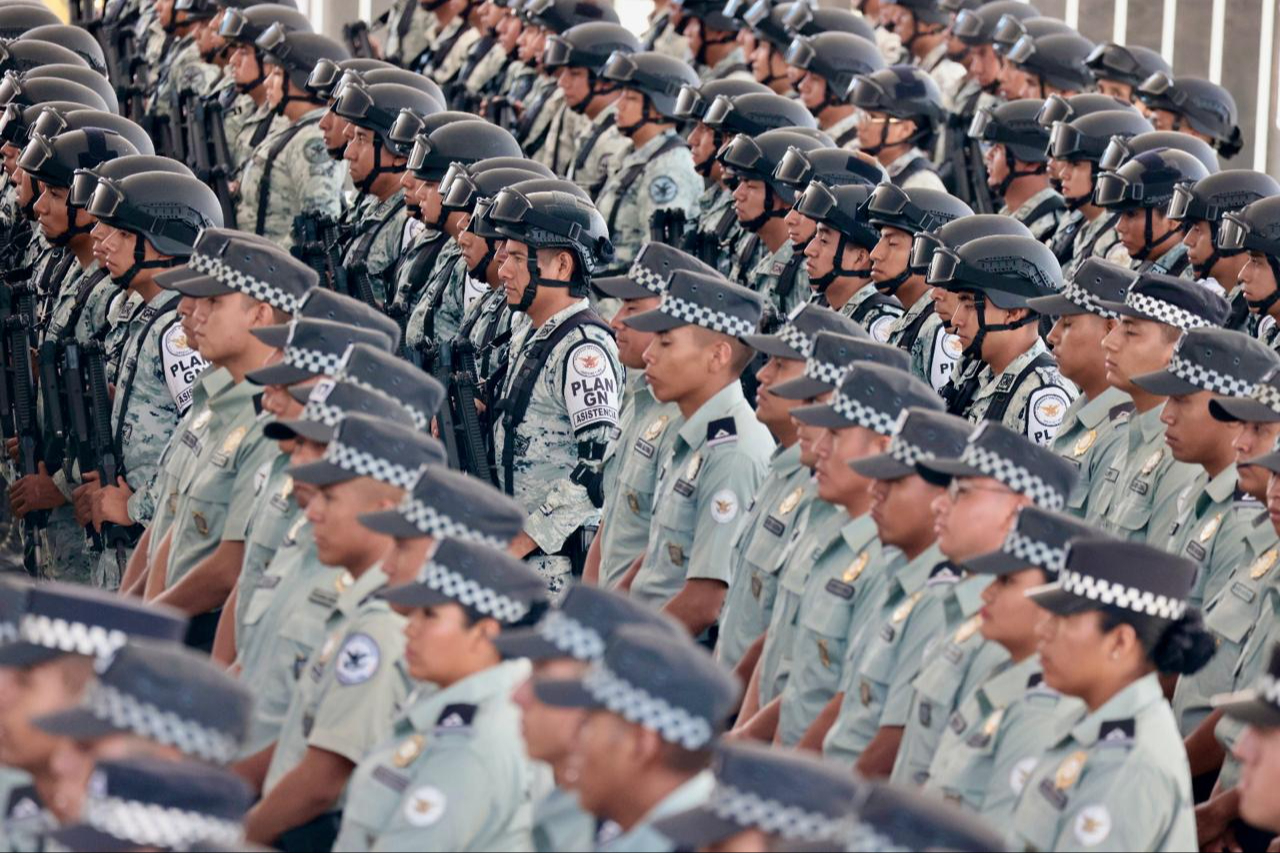 En México ya son 130 mil elementos de la Guardia Nacional