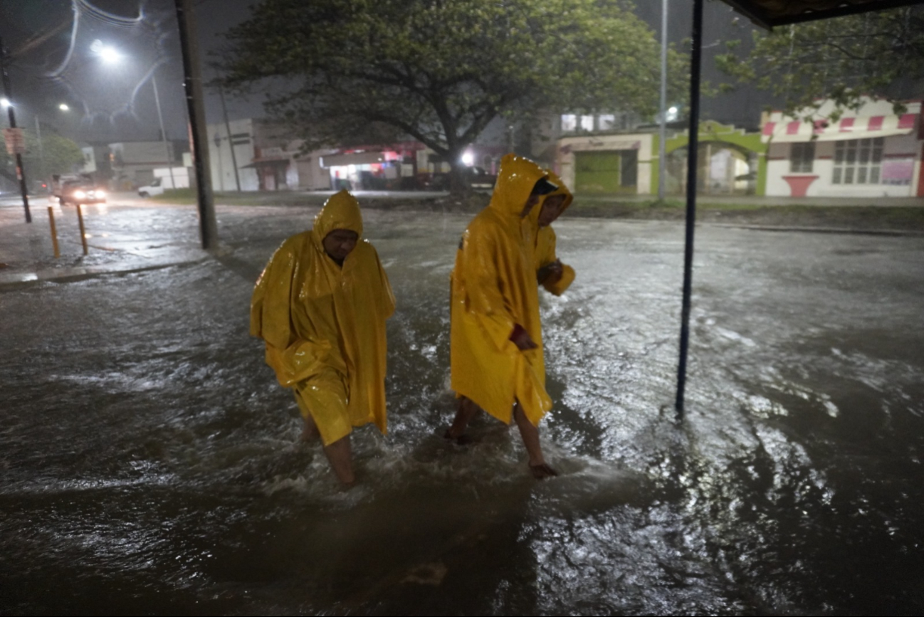 Cuatro municipios de Campeche, los más afectados por lluvias e inundaciones