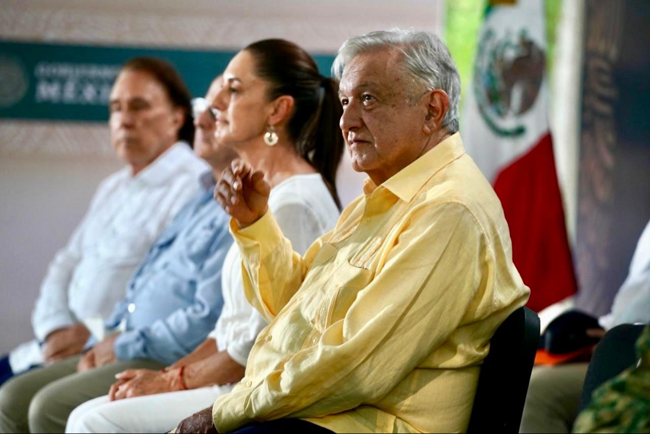 Andrés Manuel López Obrador agradeció al pueblo de Campeche por su apoyo a la 4T