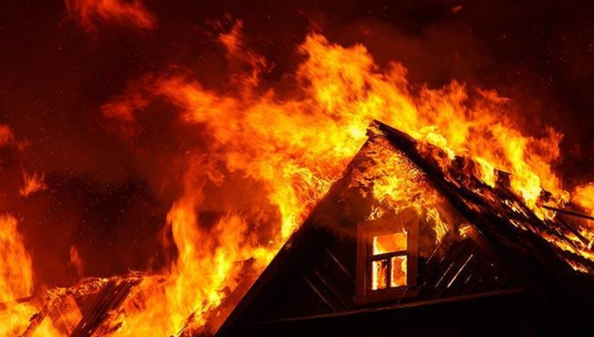   Mujer embarazada muere tras el incendio de su casa   en Coahuila