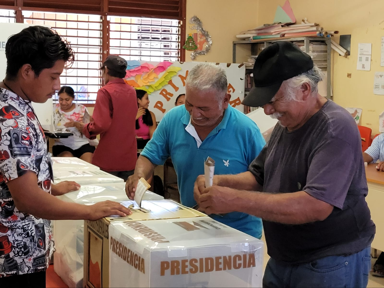 La zona maya presentó sus votos