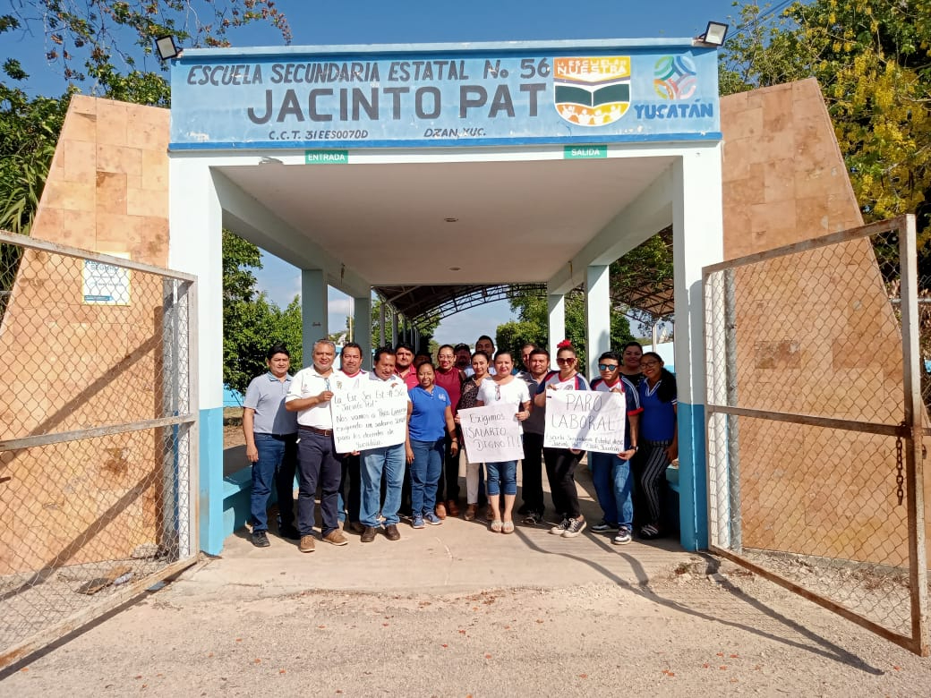 Huelga de maestros en Yucatán, indefinida; no desistirán hasta ser escuchados
