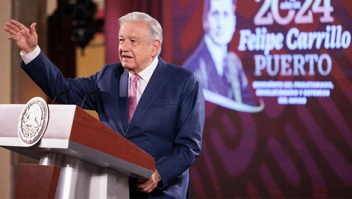 Andrés Manuel López Obrador anunció la presentación de los resultados del PREP en la Mañanera
