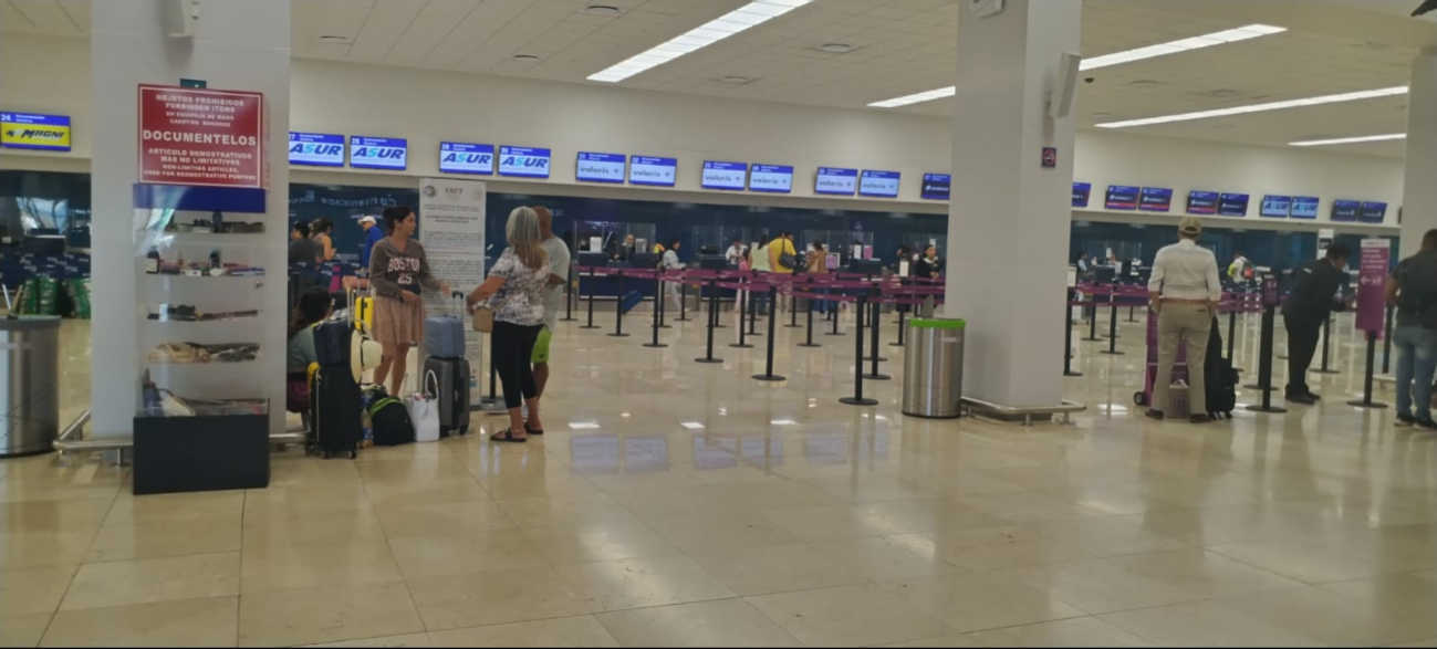 Aeroméxico retrasa casi una hora el vuelo  Mérida-CDMX