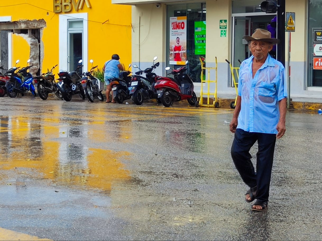 Municipios del Sur de Yucatán registraron fuertes lluvias