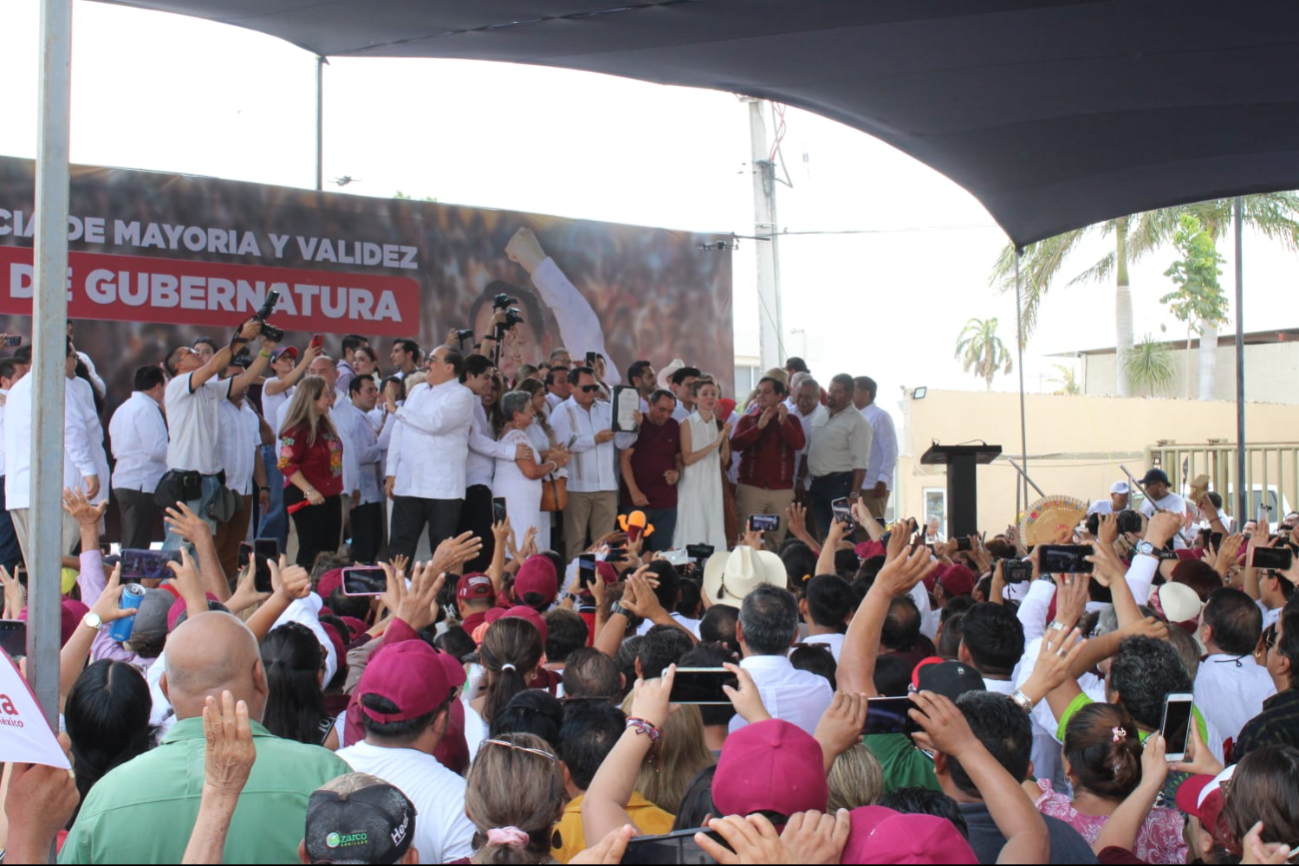 Joaquín Díaz Mena agradeció el apoyo de los yucatecos en las urnas