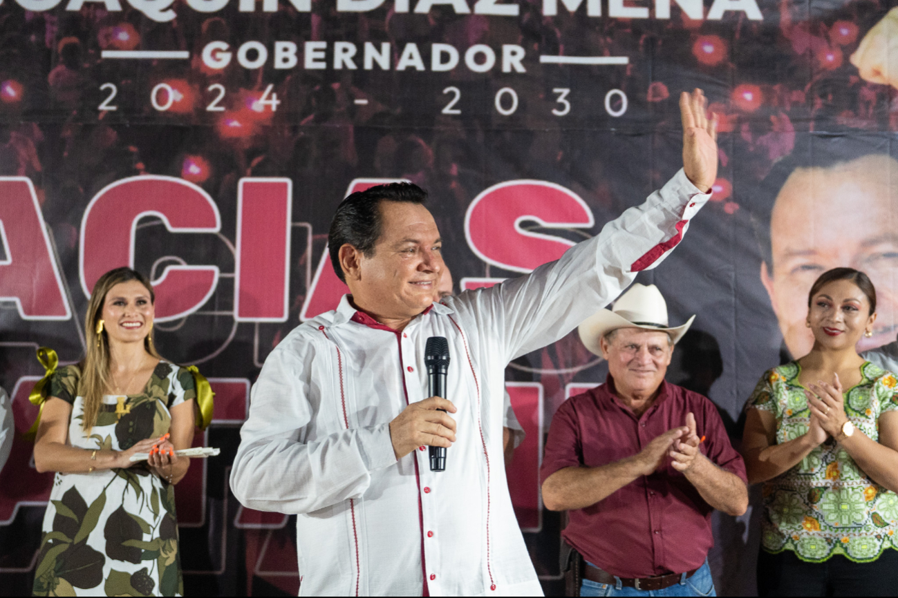 Joaquín Díaz Mena se convirtió el candidato más votado en la historia de Yucatán, así como terminar con el bipartidismo