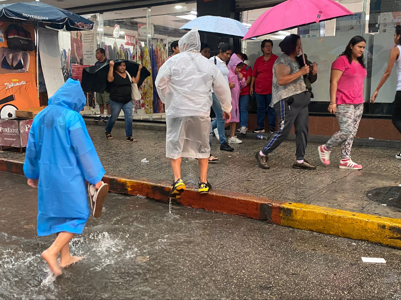 Las lluvias permanecerán todo el fin de semana en Yucatán