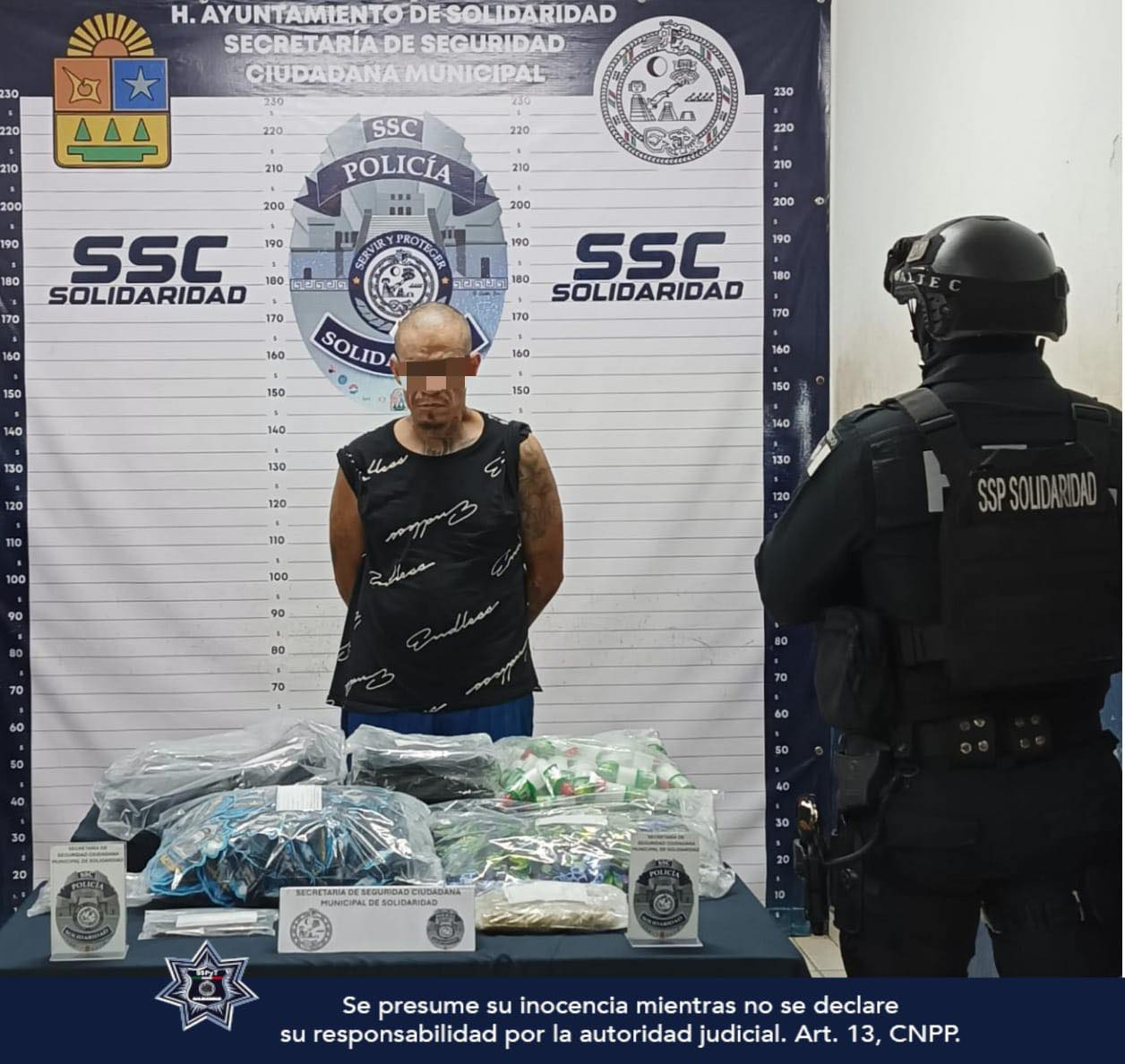 El hombre quedó a disposición de la FGE