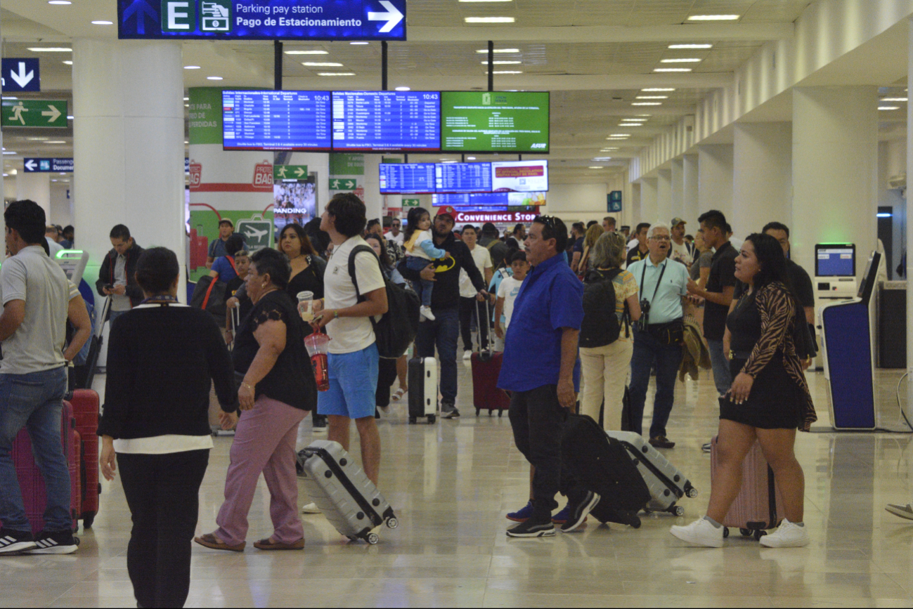 Hay gran movilización de pasajeros